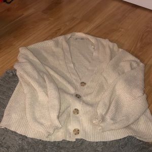 American Eagle Button Up Oversized Cardigan